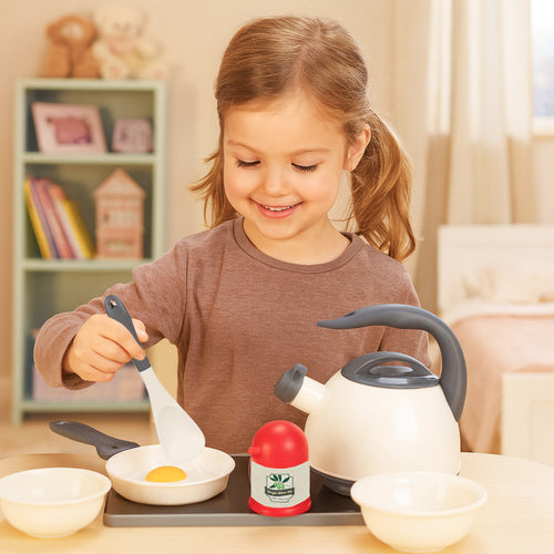 Dînette enfant ustensiles de cuisine 32 pièces – photo 2