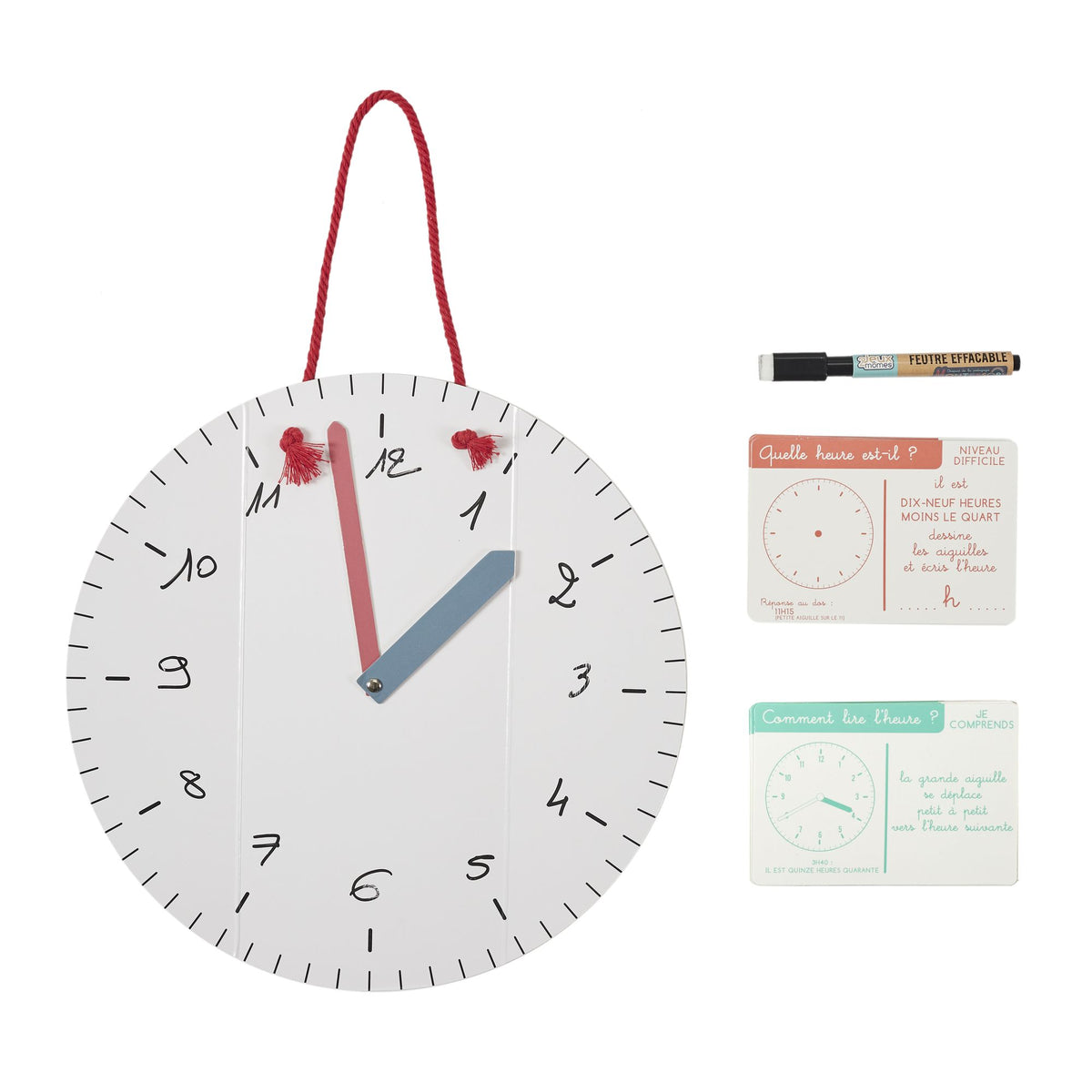 Horloge éducative Montessori – photo 4