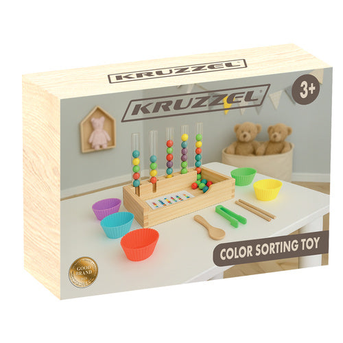 Jeu de tri Montessori en bois – photo 5