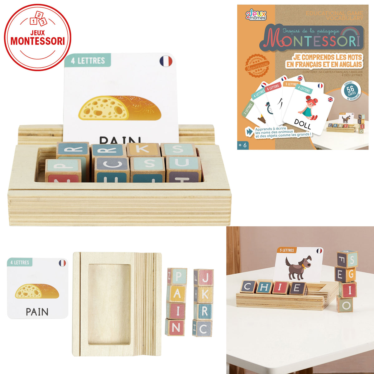 Jeu d'orthographe enfant