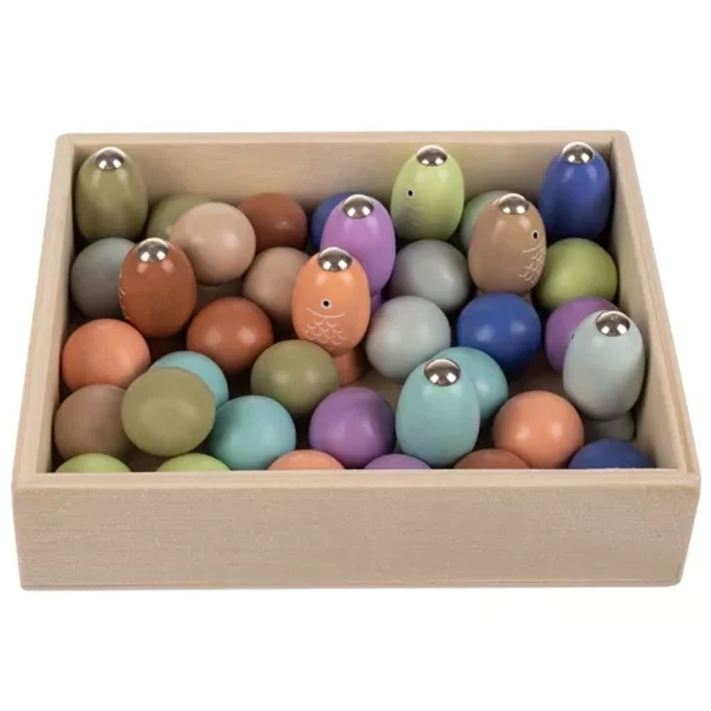 Jeu de pêche Magnétique Montessori en Bois