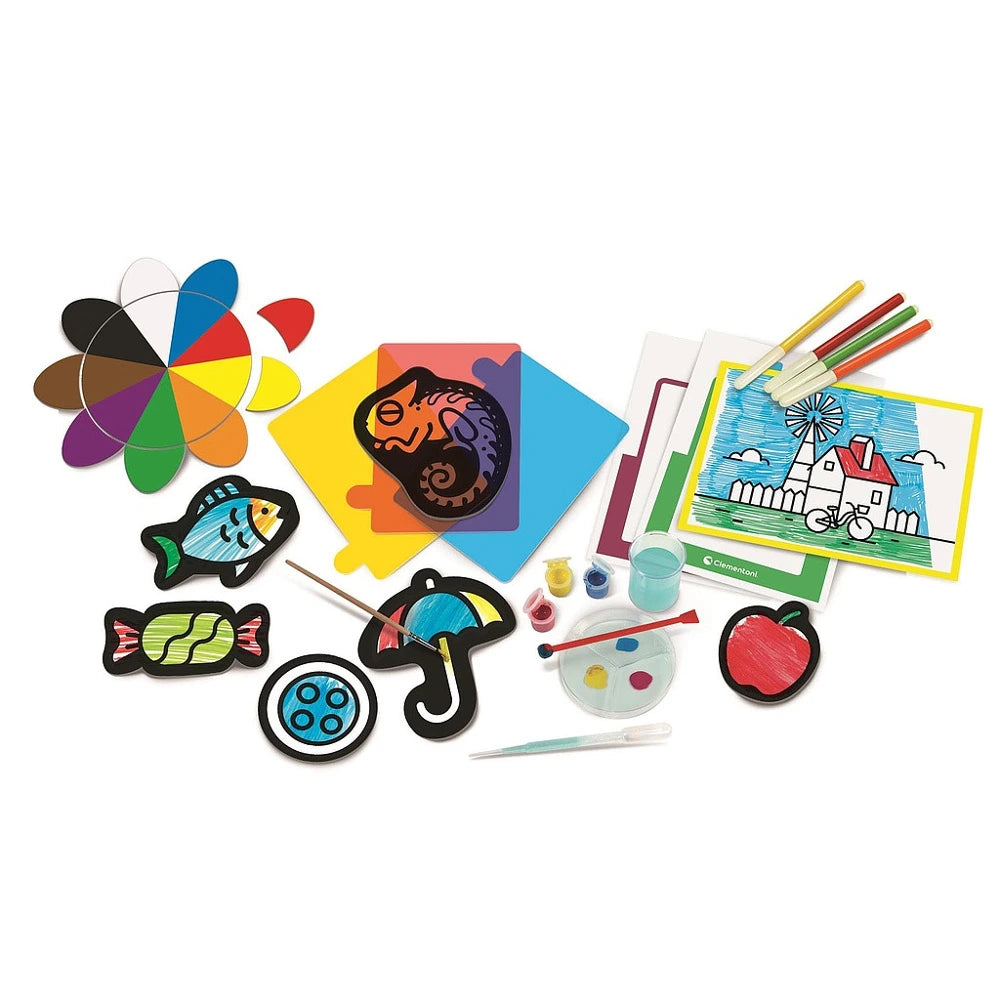 Jeu Montessori pour apprendre les couleurs