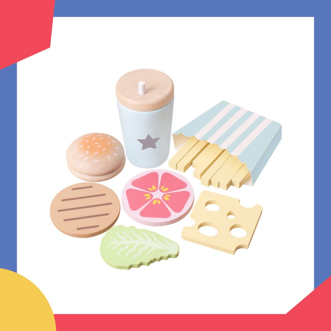 Kit de Cuisine Montessori DIY - soirée burgers - Mon Jouet Montessori