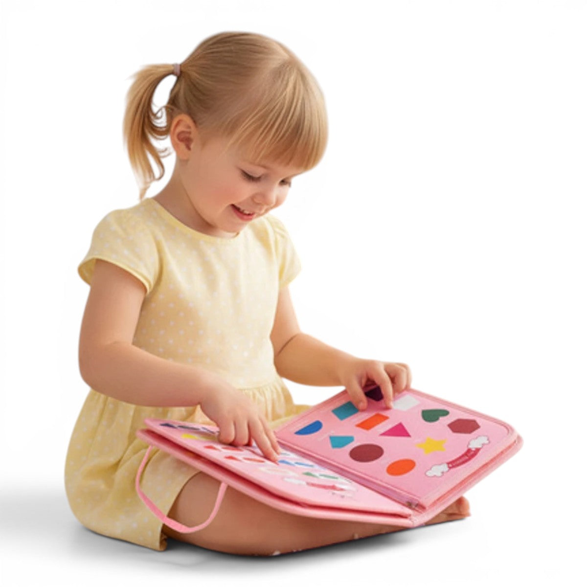 Kit Sensoriel Montessori 7 en 1 - Tableau d'Apprentissage pour Tout-Petits
