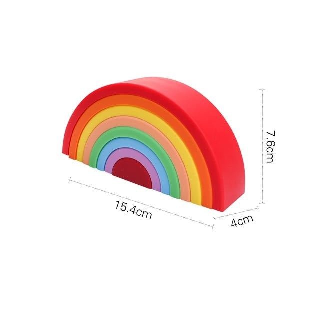 Petit Arc - En - Ciel en Bois - Mon Jouet Montessori