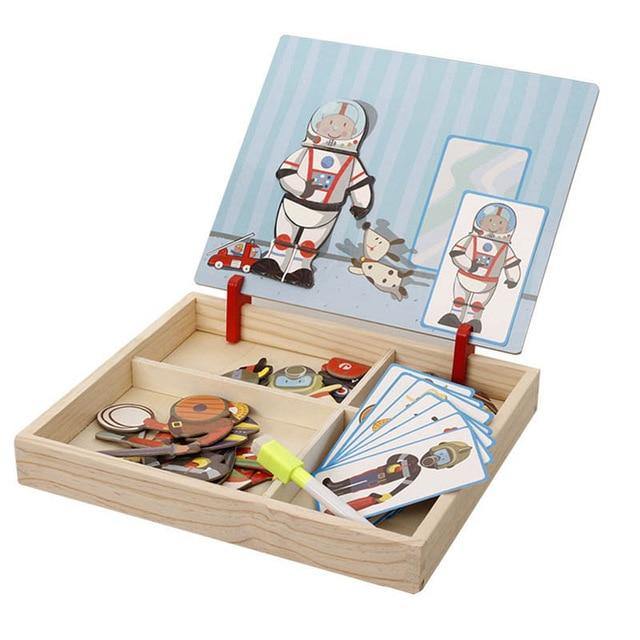 Puzzle Magnétique - Métiers - Mon Jouet Montessori