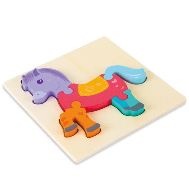 Puzzle Montessori 3D - Mon Jouet Montessori