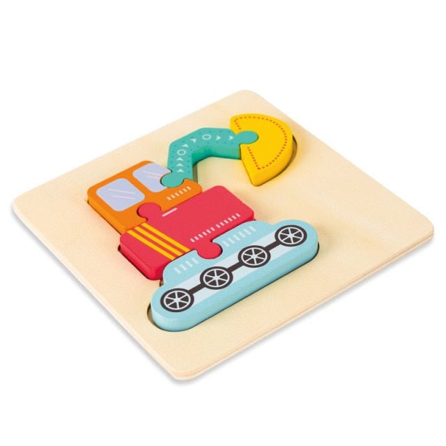 Puzzle Montessori 3D - Mon Jouet Montessori