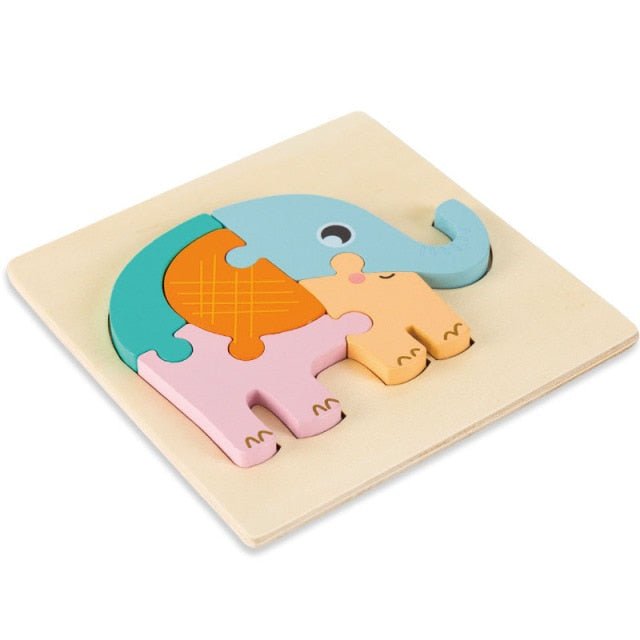 Puzzle Montessori 3D - Mon Jouet Montessori