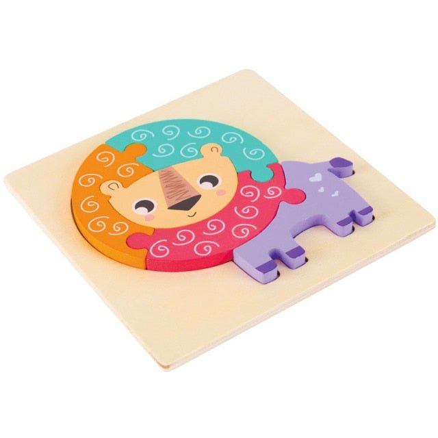 Puzzle Montessori 3D - Mon Jouet Montessori