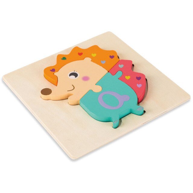 Puzzle Montessori 3D - Mon Jouet Montessori