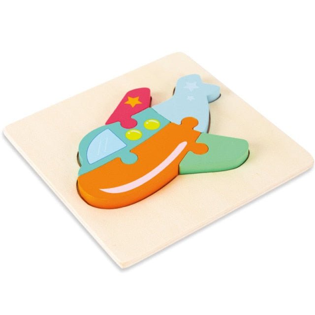 Puzzle Montessori 3D - Mon Jouet Montessori