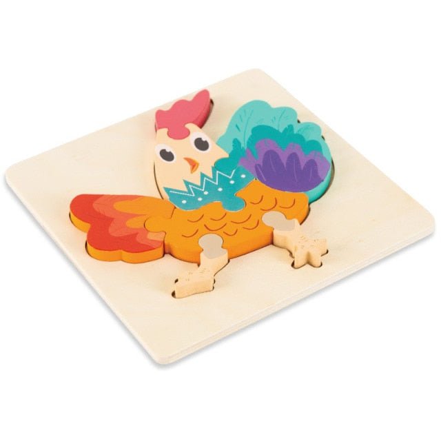 Puzzle Montessori 3D - Mon Jouet Montessori