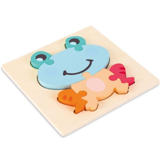 Puzzle Montessori 3D - Mon Jouet Montessori