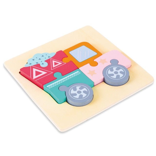 Puzzle Montessori 3D - Mon Jouet Montessori