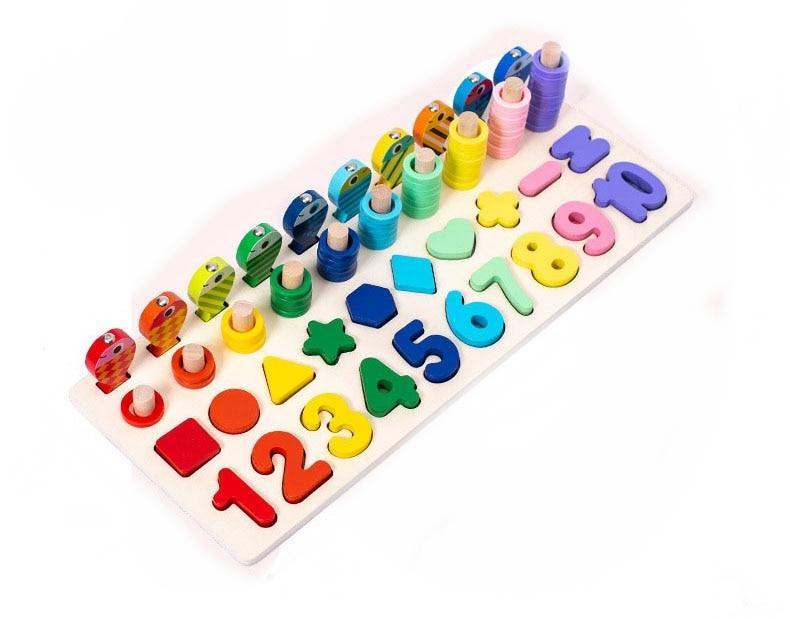 Puzzle Montessori Formes et Animaux - Mon Jouet Montessori