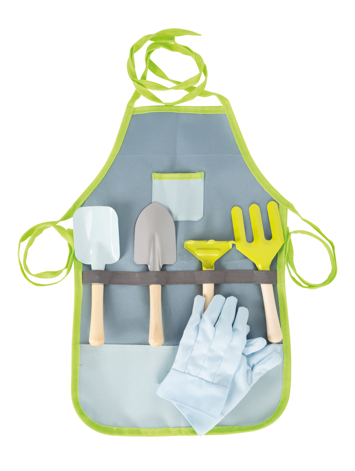 Tablier jardinier enfant avec outils de jardin – photo 4