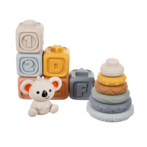 Tour sensorielle bébé koala cubes souples – photo 6