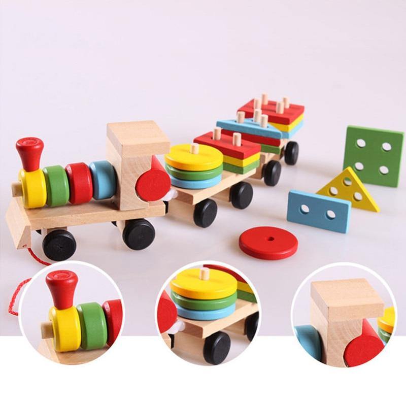 Train en Bois - Mon Jouet Montessori