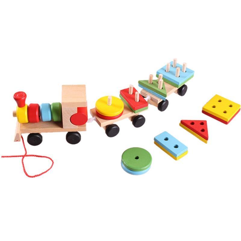 Train en Bois - Mon Jouet Montessori