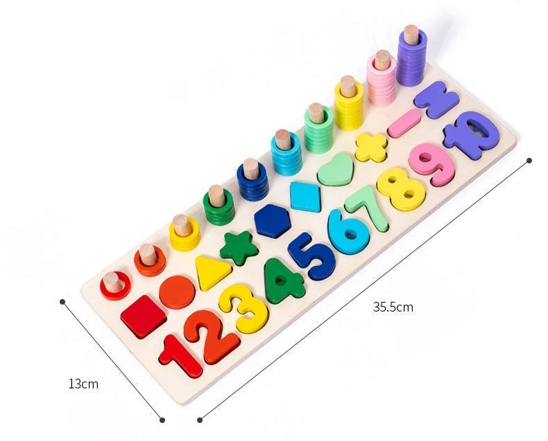Puzzle Montessori Formes et Animaux - Mon Jouet Montessori
