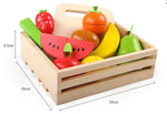 Jouet Fruits et Légumes en Bois - Mon Jouet Montessori