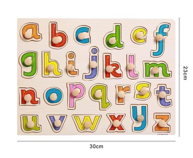 Plateau Montessori Alphabet Minuscule Default Title - Mon Jouet Montessori