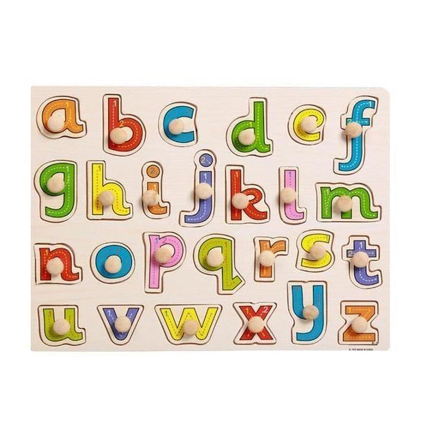 Plateau Montessori Alphabet Minuscule - Mon Jouet Montessori