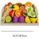 Jouet Fruits et Légumes en Bois Agrumes - Mon Jouet Montessori