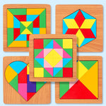Puzzle Tangram Formes Géométriques - Mon Jouet Montessori