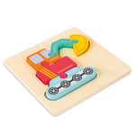 Puzzle Montessori 3D Pelleteuse - Mon Jouet Montessori